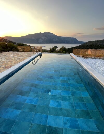 Villa Maria-pool@Nymfes Villas Ithaca