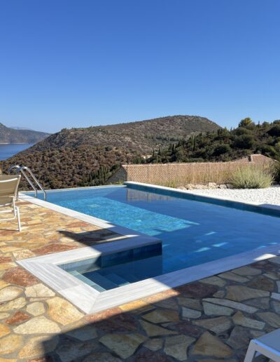 Villa Maria-pool@Nymfes Villas Ithaca