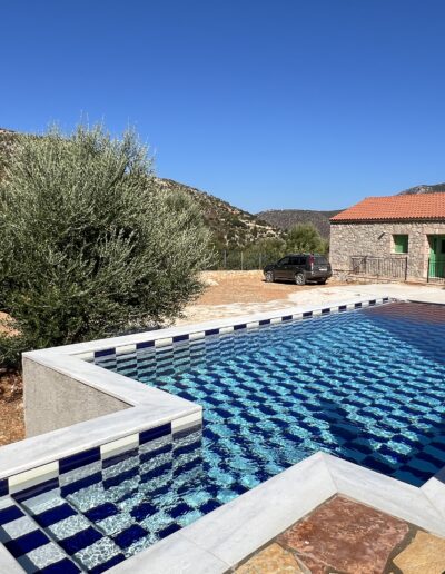 Villa Paris-pool@Nymfes Villas Ithaca